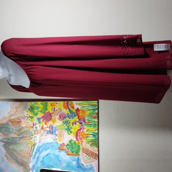 Lucy Love "Left Bank" Polyester Crepe Dress - Picture 3 of 10